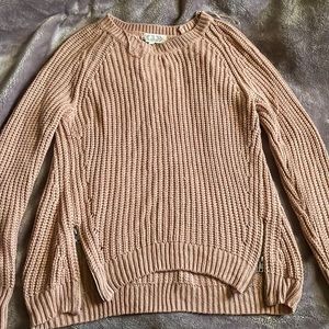 A Pink Rose sweater. Size L